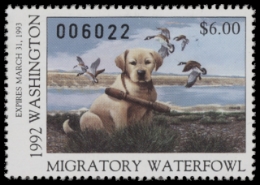 Scan of WA7 1992 MNH VF