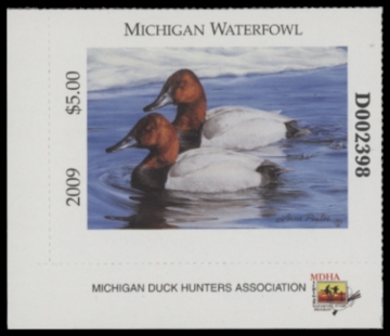 Picture of 2009 Michigan Duck Stamp MNH VF
