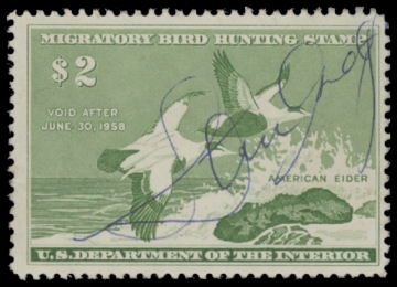 Scan of RW24 1957 Used F-VF