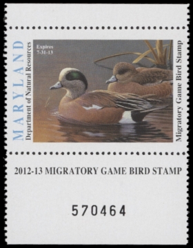 Picture of 2012 Maryland Duck Stamp