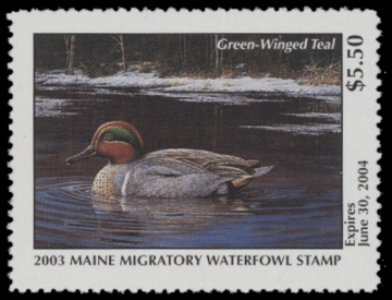 Picture of 2003 Maine Duck Stamp