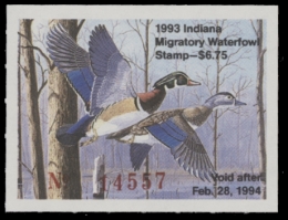 Picture of 1993 Indiana Duck Stamp