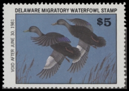 Scan of DE1 1980  VF
 First of State