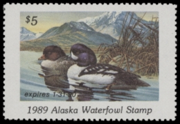 Picture of 1989 Alaska Duck Stamp