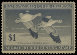 Scan of RW14 1947 Unsigned F-VF