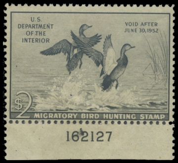 Scan of RW18 1951 MLH F-VF