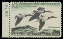 Picture of RW32 1965 Duck Stamp. MNH