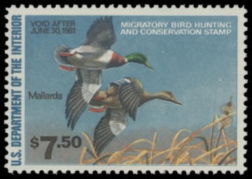 Picture of RW47 1980 Duck Stamp 
