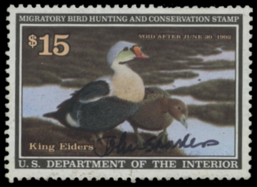 Picture of RW58 1991 Duck Stamp 