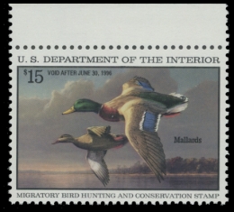 Picture of RW62 1995 Duck Stamp 