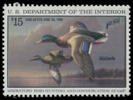 Picture of RW62 1995 Duck Stamp 