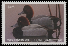 Picture of 1990 Wisconsin Duck Stamp