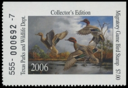 Picture of 2006 Texas Duck Stamp