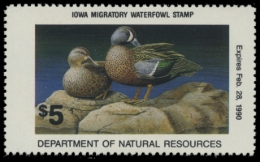 Picture of 1989 Iowa Duck Stamp