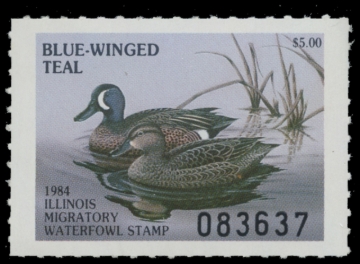 Picture of 1984 Illinois Duck Stamp