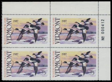 Picture of 1987 Vermont Duck Stamp