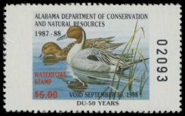 Picture of 1987 Alabama Duck Stamp