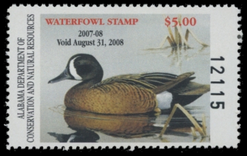 Picture of 2007 Alabama Duck Stamp