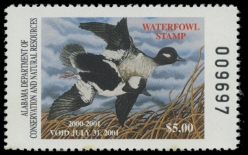 Picture of 2000 Alabama Duck Stamp