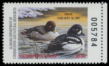 Picture of 1998 Alabama Duck Stamp