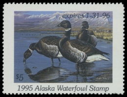 Picture of 1995 Alaska Duck Stamp