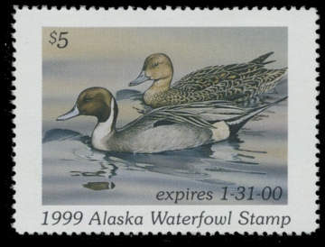 Picture of 1999 Alaska Duck Stamp