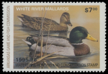 Picture of 1995 Arkansas Duck Stamp