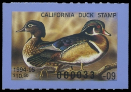 Picture of 1994 California Duck Stamp