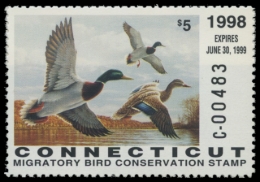 Picture of 1998 Connecticut Duck Stamp