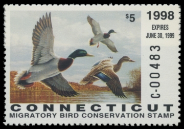 Picture of 1998 Connecticut Duck Stamp
