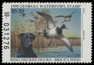 Picture of 1998 Georgia Duck Stamp