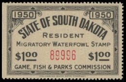Picture of 1950 South Dakota Duck Stamp