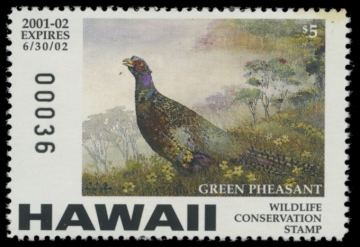 Picture of 2001 Hawaii Duck Stamp