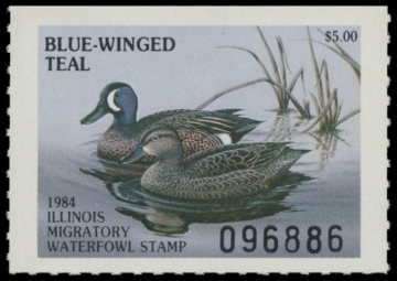 Picture of 1984 Illinois Duck Stamp