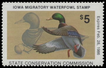 Picture of 1985 Iowa Duck Stamp