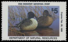Picture of 1988 Iowa Duck Stamp