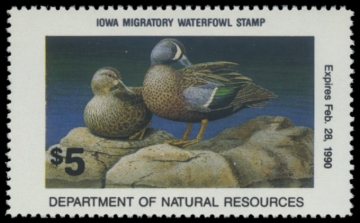 Picture of 1989 Iowa Duck Stamp