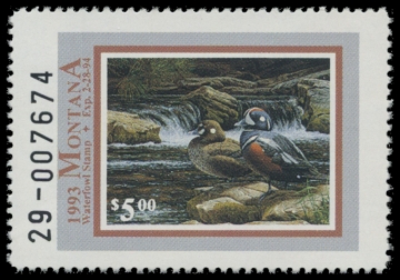 Picture of 1993 Montana Duck Stamp