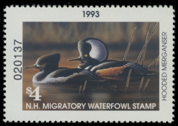Picture of 1993 New Hampshire Duck Stamp