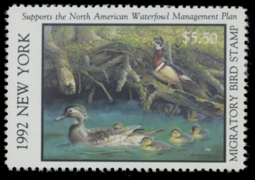 Picture of 1992 New York Duck Stamp