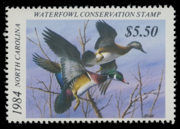 Picture of 1984 North Carolina Duck Stamp