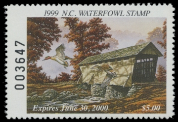 Picture of 1999 North Carolina Duck Stamp
