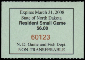 Picture of 2007 North Dakota Duck Stamp