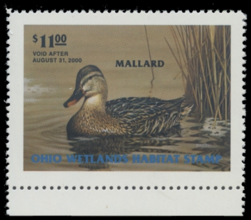 Picture of 1999 Ohio Duck Stamp