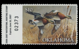Picture of 2006 Oklahoma Duck Stamp