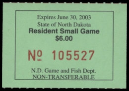 Picture of 2002 North Dakota Duck Stamp