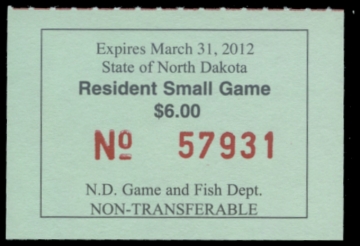 Picture of 1996 North Dakota Duck Stamp