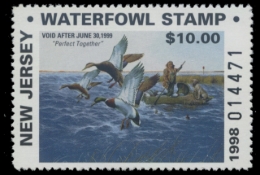 Picture of 1998 New Jersey Duck Stamp