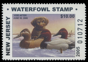 Picture of 2005 New Jersey Duck Stamp