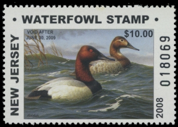 Picture of 2008 New Jersey Duck Stamp